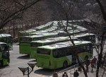 The bus to Badaling is the usual way to get to the Great Wall from Beijing, and is extremely popular.
