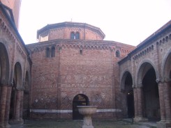 The church of the Holy Sepulchre (originally the Roman Temple Of Isis), part of Santo Stefano ('The Seven Churches')