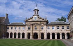 Emmanuel College, with the chapel by Wren.