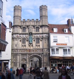 The cathedral gatehouse