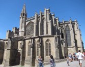 Carcassonne's former cathedral.