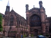 The west front of the Cathedral.
