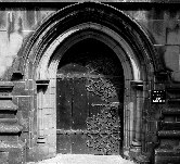 Cathedral door.