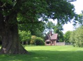 A little house in the grounds.
