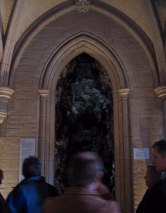 The 'Grotto', a cavern encrusted with shells. Once home to butterflies.