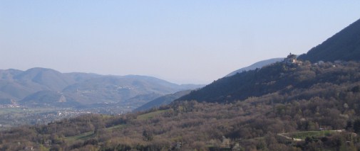 Greccio and the Rieti valley.
