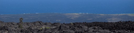 Miles and miles of lava fields