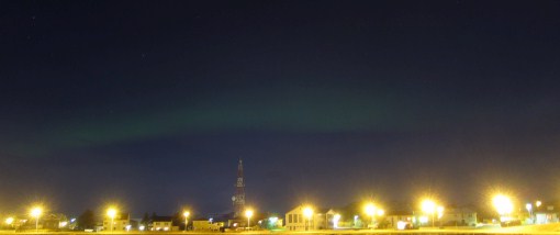The aurora borealis.