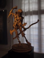 Carved figure of Death (a similar carving exists in the Louvre, originally from the cemetery of Les Innocents)