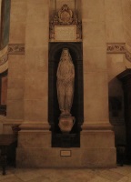 Memorial to John Donne (relic from Old St. Paul's)