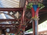 Ironwork of Great Malvern station