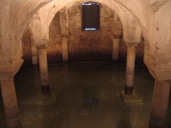 The flooded crypt of San Francesco