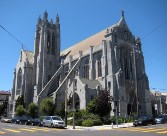 St. Dominic's (the dramatic flying buttresses were added after the 1989 earthquake)