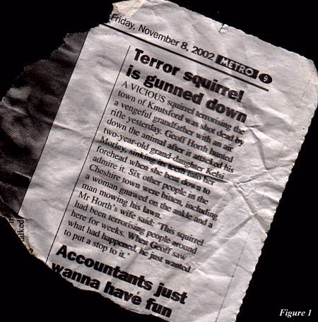A Recent Newspaper Report
