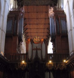The cathedral's organ.