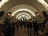 The metro (Ploshchad Vosstaniya)