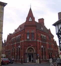 An old bank.