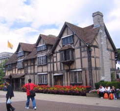 Shakespeare's birthplace.