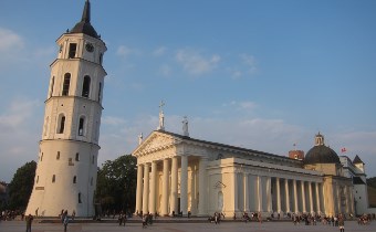 Vilnius Cathedral (largely from 1779)