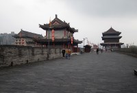 The walls of Xi'an.