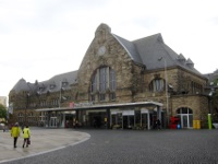 The train station. The train station.