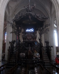 The fabulous pulpit by Van Der Voort The Elder (1713). The fabulous pulpit by Van Der Voort The Elder (1713).