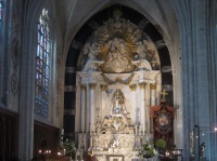 The Altar of Our Lady. The Altar of Our Lady.