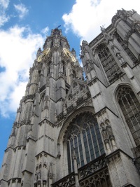 The west front. The west front.