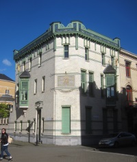 Houses of the four seasons, Zurenborg. Houses of the four seasons, Zurenborg.