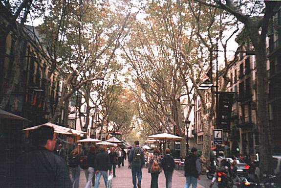 Barcelonan Street.