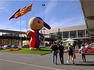 Barcelona FC's Mascot.