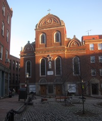 Italian Church Of The Sacred Heart. Italian Church Of The Sacred Heart.