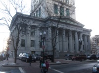 The Custom House (the tower was added later). The Custom House (the tower was added later).