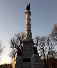 The Soldiers And Sailors Memorial. The Soldiers And Sailors Memorial.