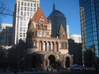 Trinity Church (1877, H.H. Richardson - perhaps his most significant work). Trinity Church (1877, H.H. Richardson - perhaps his most significant work).