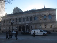 The public library. The public library.