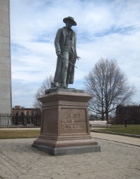 Statue of William Prescott. Statue of William Prescott.