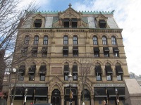 Savings Bank and Masonic Hall, Bunker Hill. Savings Bank and Masonic Hall, Bunker Hill.