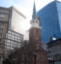 The Old South Meeting House (Robert Twelves, 1729). The Old South Meeting House (Robert Twelves, 1729).