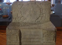 Cast of the Teocalli Of The Sacred War (original in Mexico City). Cast of the Teocalli Of The Sacred War (original in Mexico City).