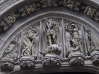 St. Michael on the town hall.