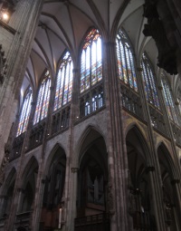 Tall clerestory. Tall clerestory.
