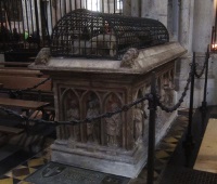 The tomb of Gottfried Von Arnsberg. The tomb of Gottfried Von Arnsberg.