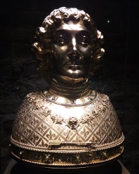 Reliquary of St. Sebastian. Reliquary of St. Sebastian.