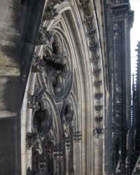 View from the south tower. View from the south tower.
