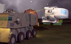 Two opposing universes.