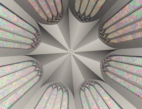 My first octagonal vault.