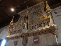 The gothic hall. The gothic hall.