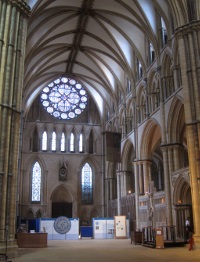 The north transept.