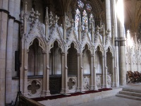 The Easter sepulchre (which apparently contains flying ribs).